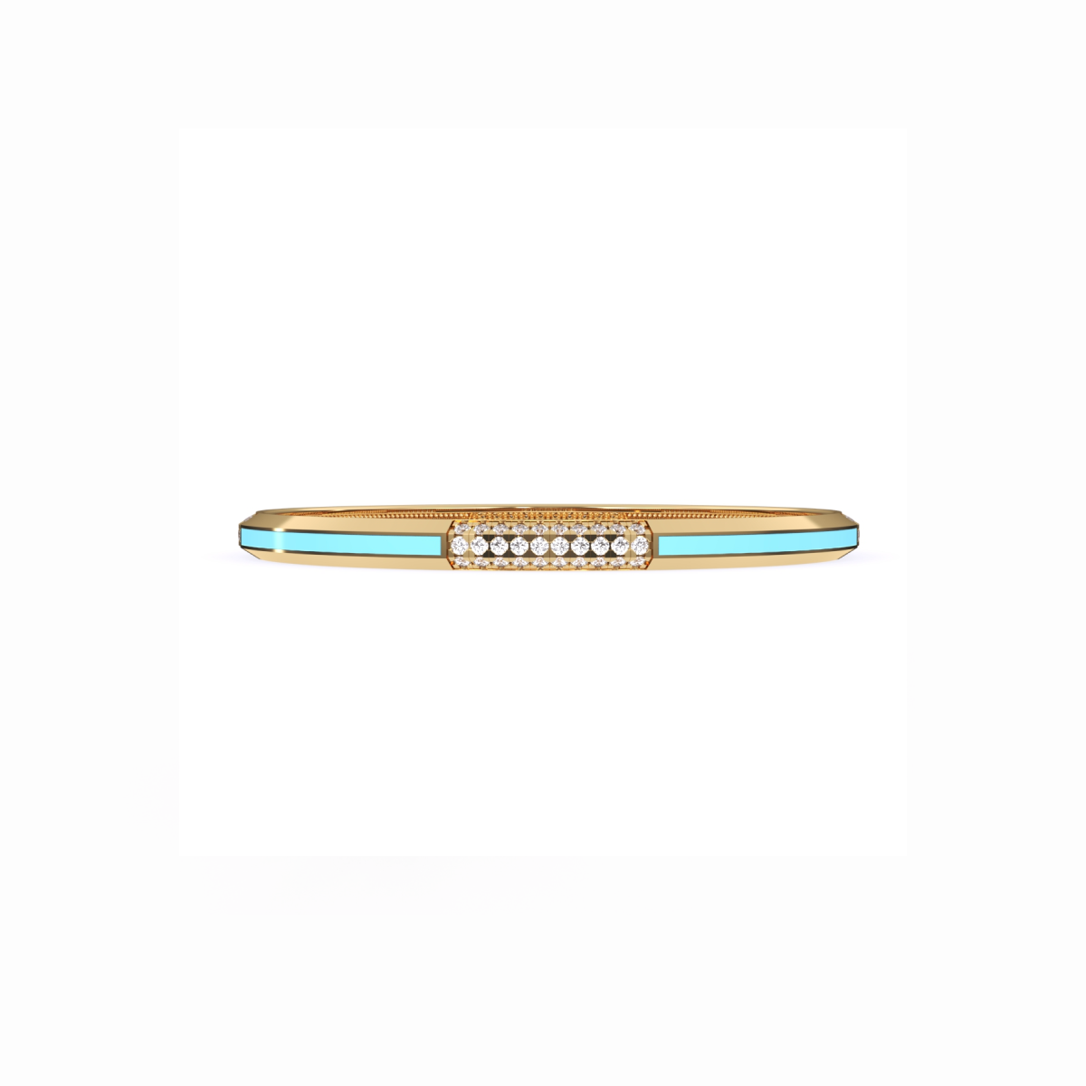 Antique Round Diamond Bangle For Women
